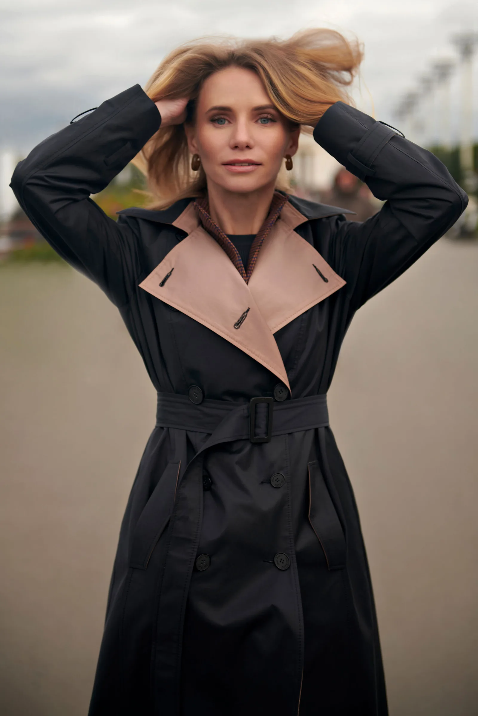 Тренч из смесового хлопка Jane SARTA