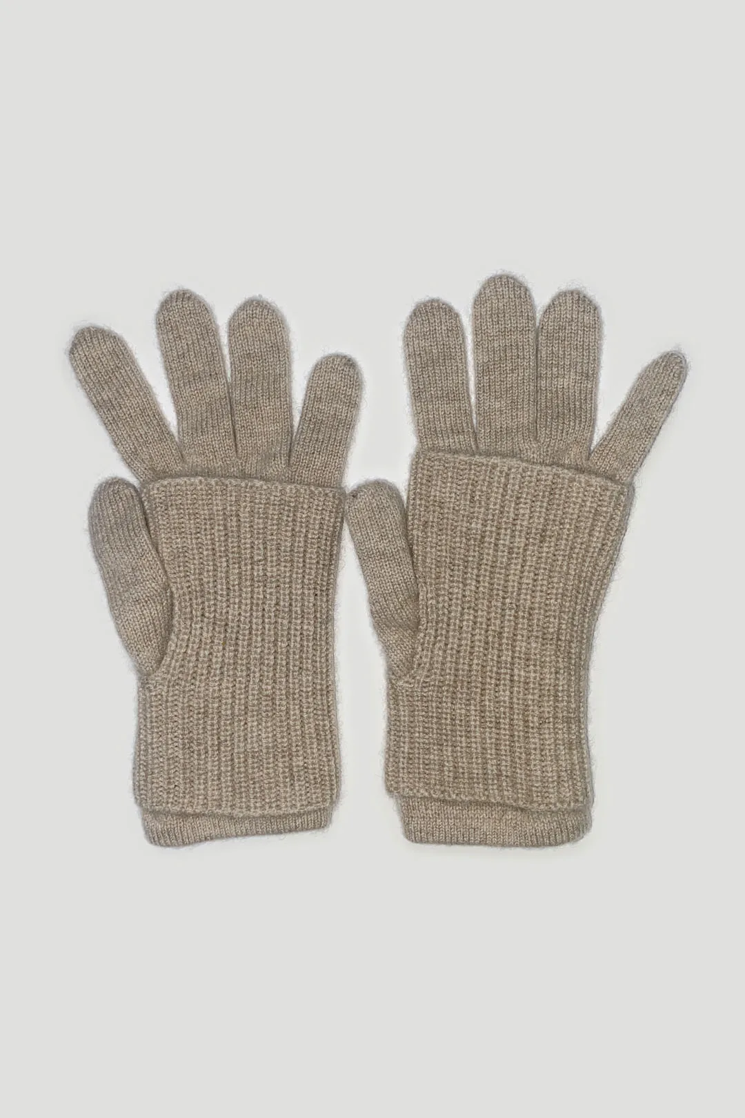 Перчатки митенки 2в1 из кашемира Gobi