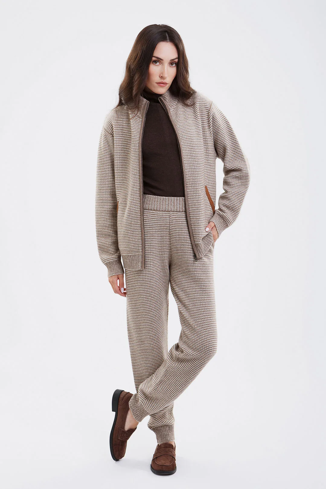 Брюки из 100% кашемира Cashmere House