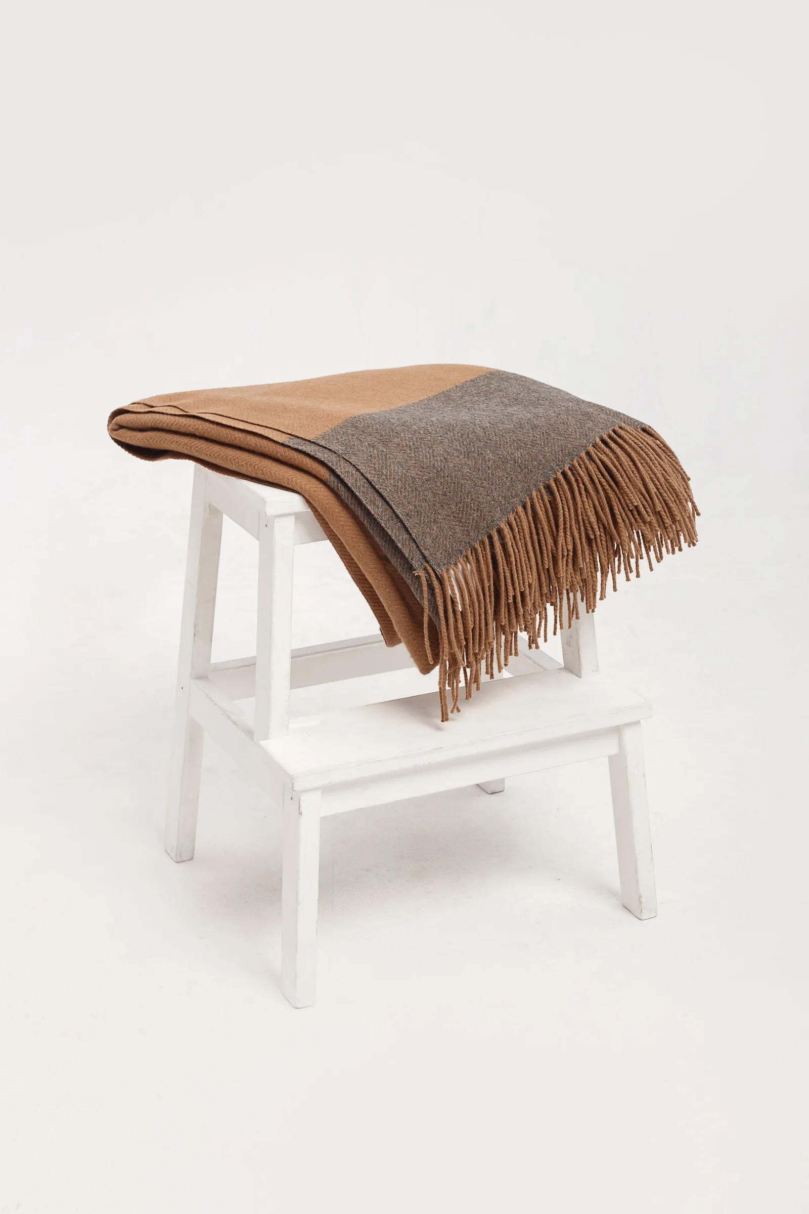 Плед из пуха верблюжонка Blue Sky Cashmere